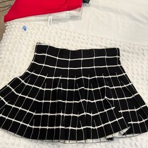 Pleated Skirt geometric